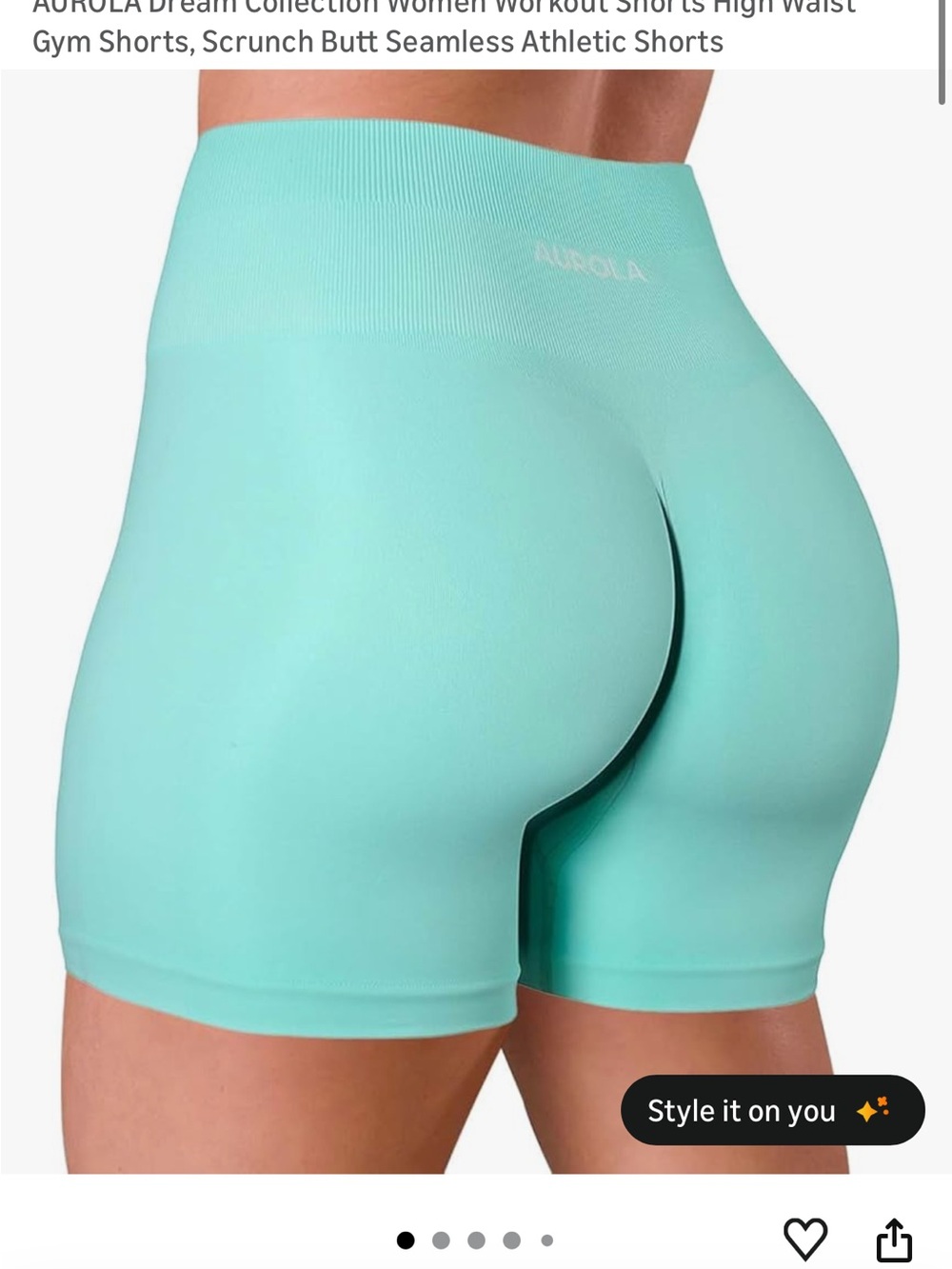 Aurola Dream Athletic Shorts